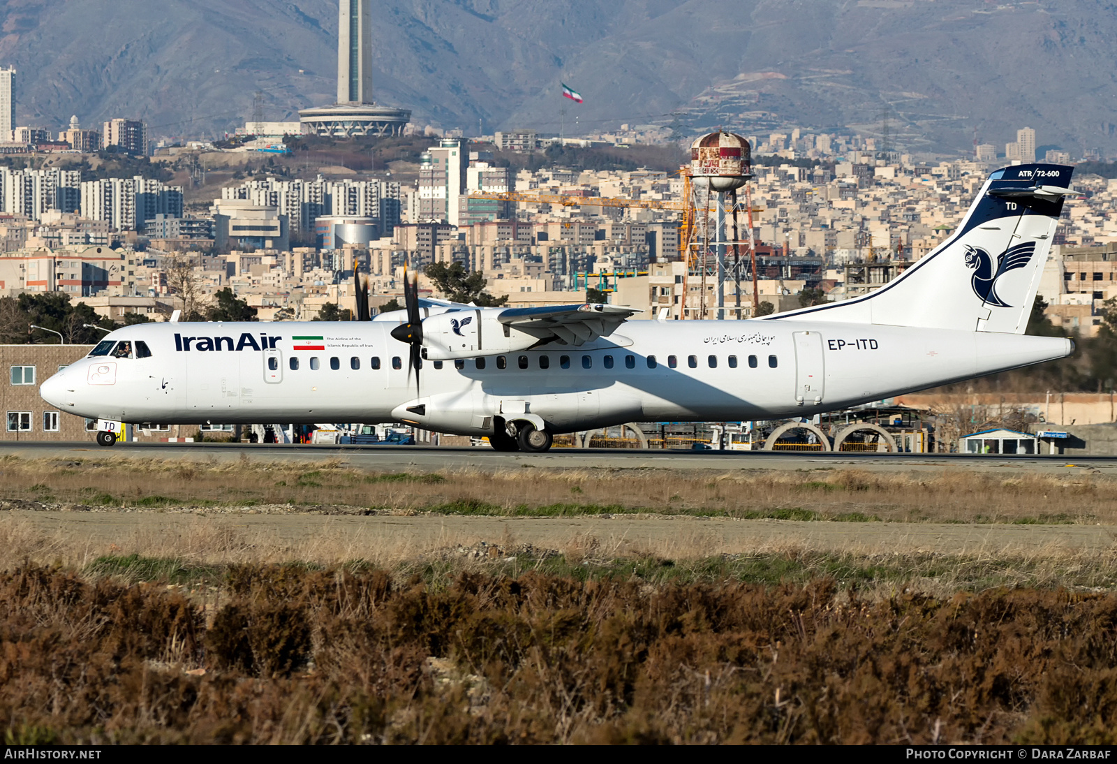 Aircraft Photo of EP-ITD | ATR ATR-72-600 (ATR-72-212A) | Iran Air | AirHistory.net #394696