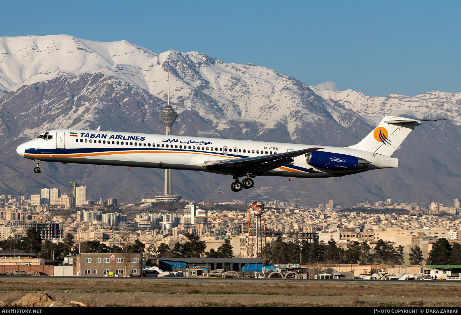 Aircraft Photo of EP-TBB | McDonnell Douglas MD-88 | Taban Air | AirHistory.net #394697