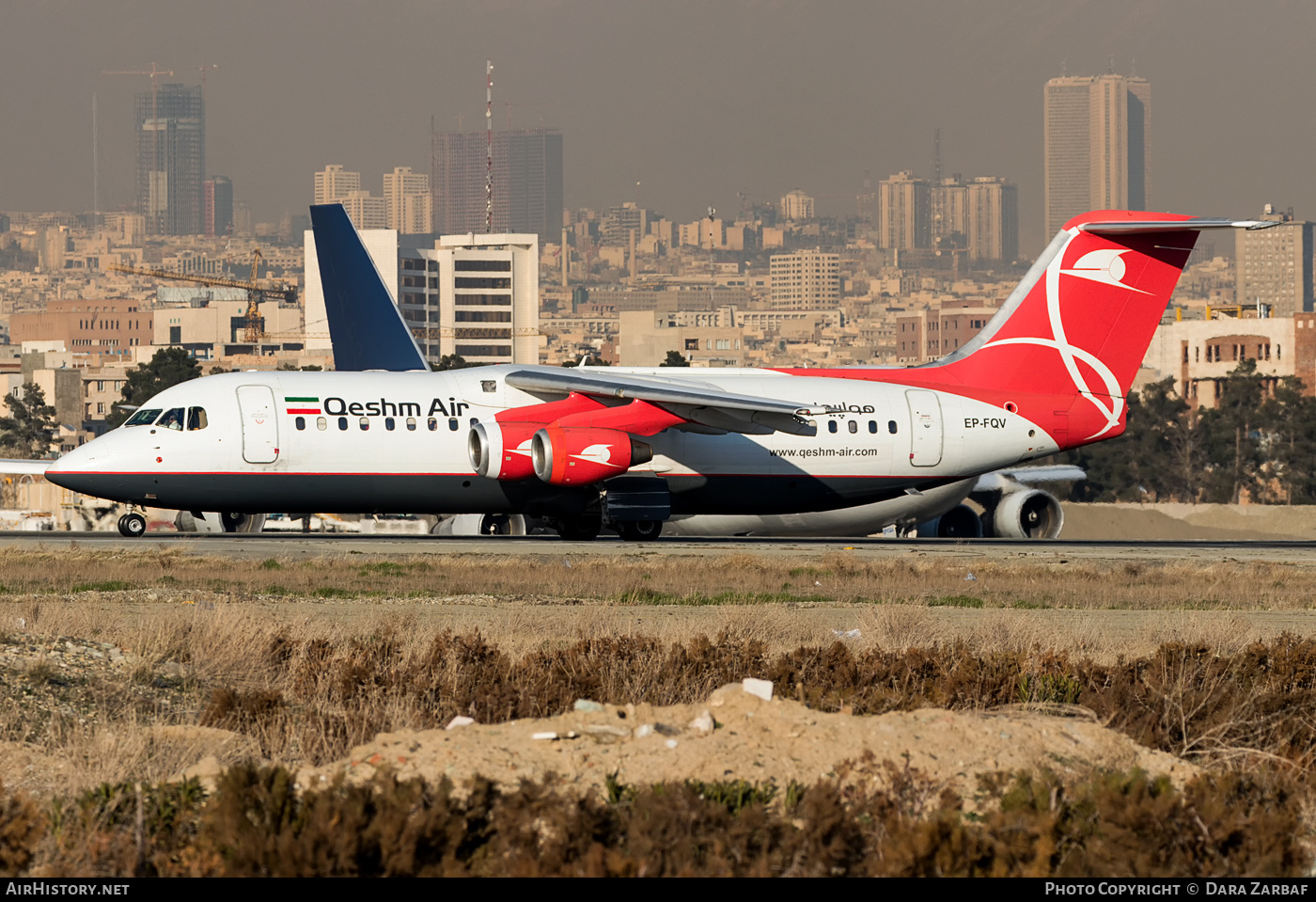 Aircraft Photo of EP-FQV | BAE Systems Avro 146-RJ100 | Qeshm Air | AirHistory.net #394698