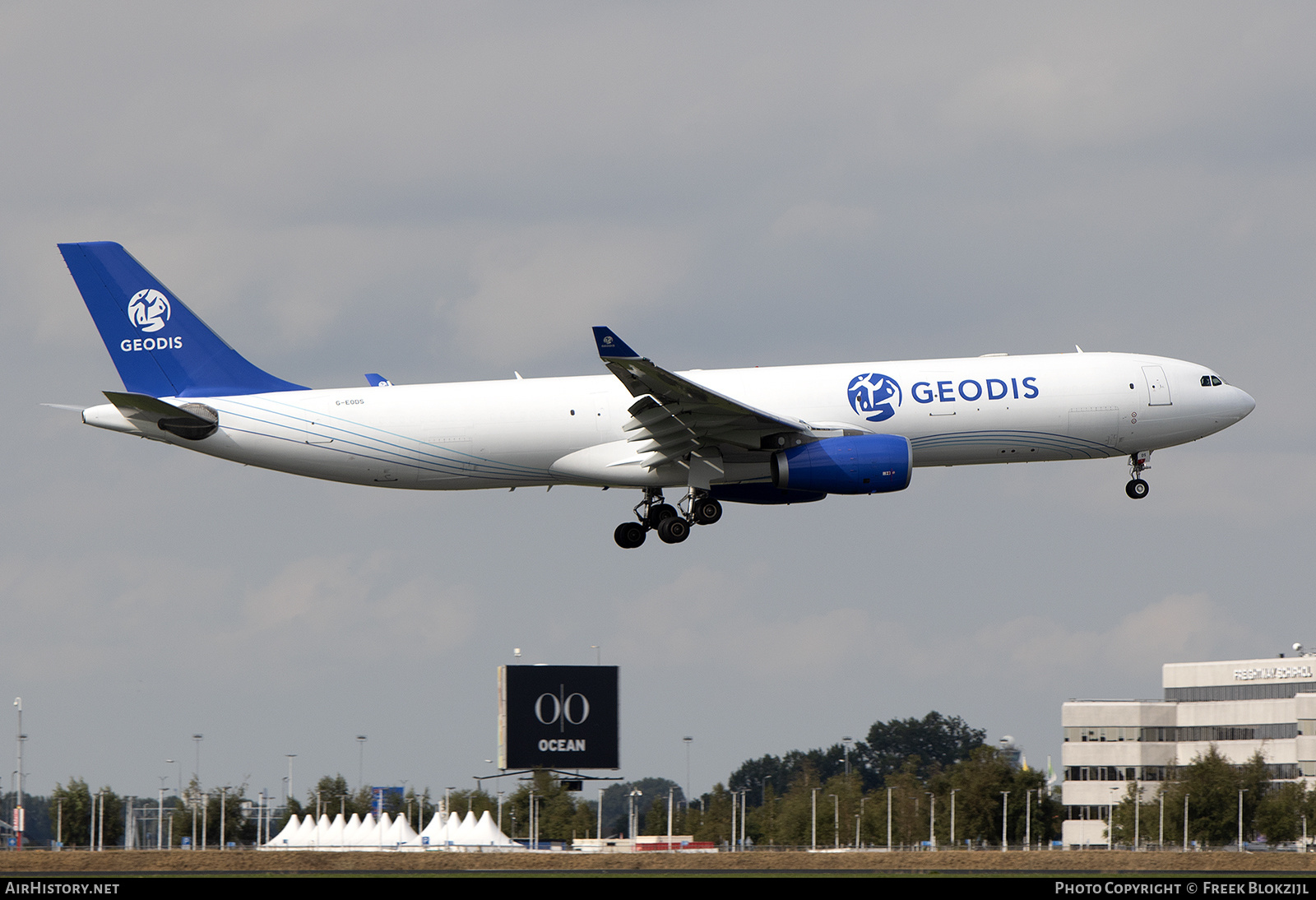 Aircraft Photo of G-EODS | Airbus A330-343E/P2F | Geodis | AirHistory.net #394705