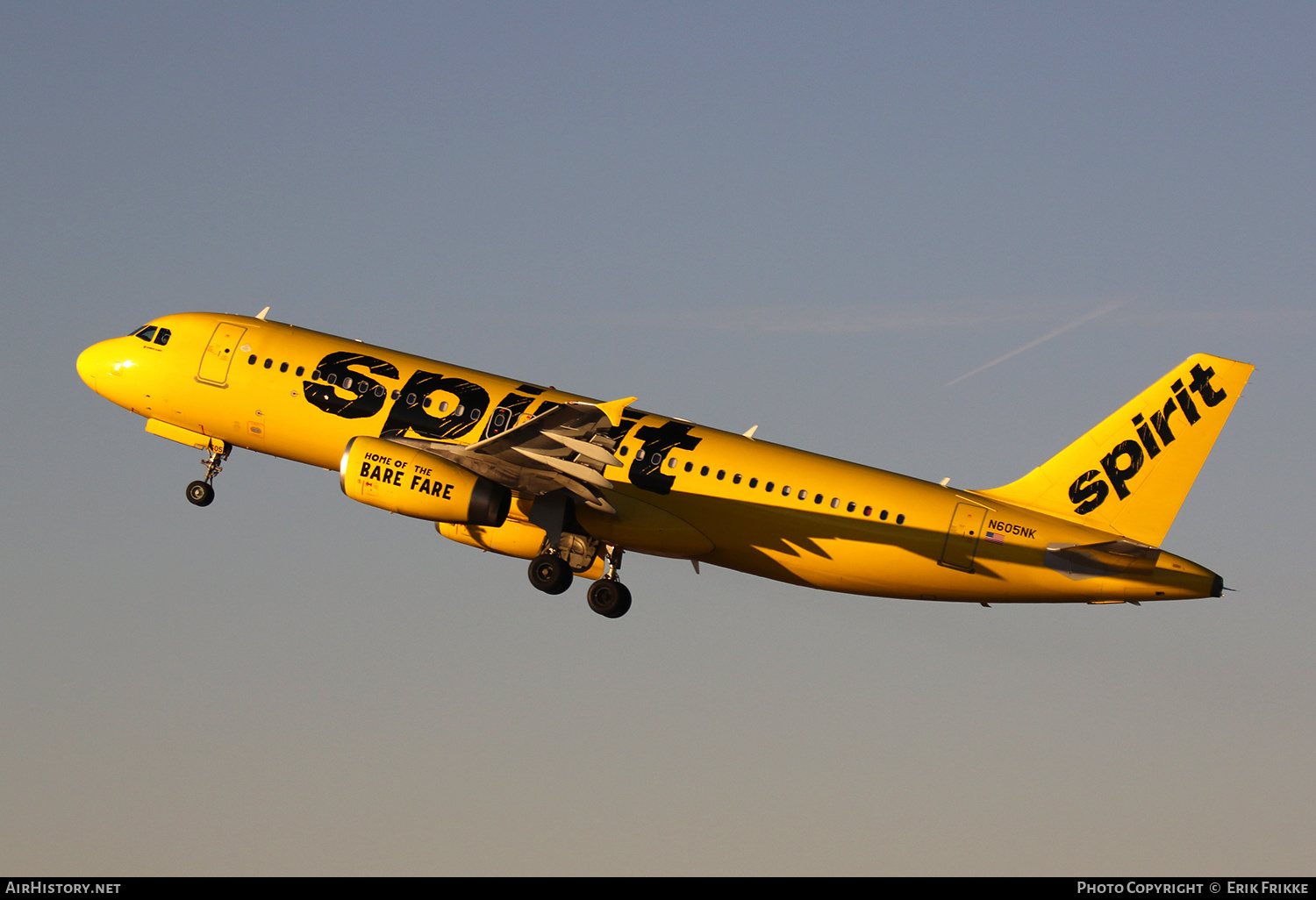 Aircraft Photo of N605NK | Airbus A320-232 | Spirit Airlines | AirHistory.net #394738