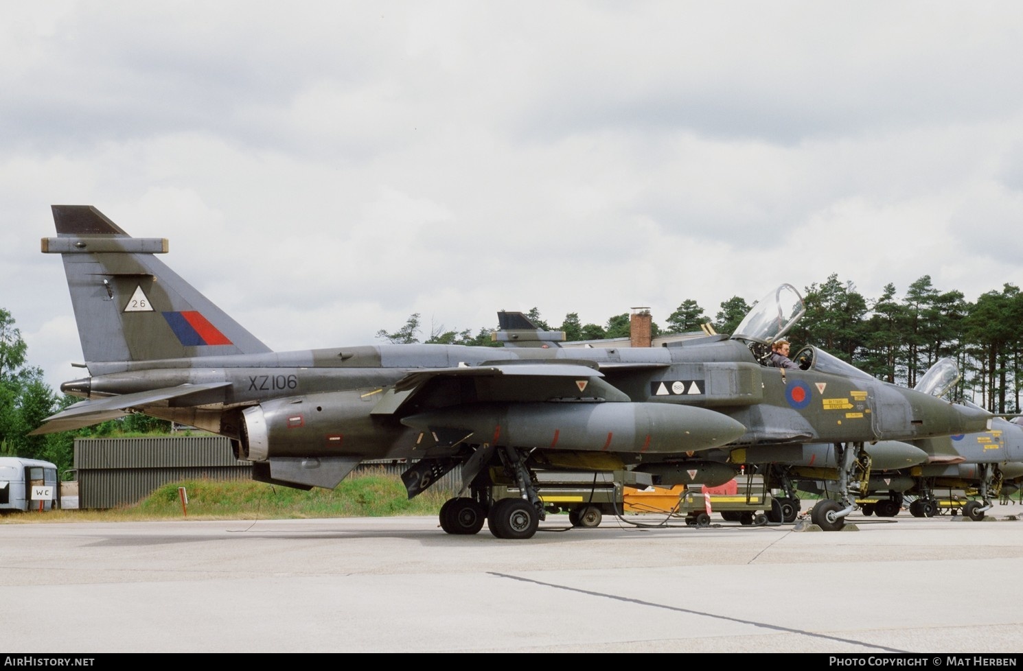 Aircraft Photo of XZ106 | Sepecat Jaguar GR1 | UK - Air Force | AirHistory.net #394750