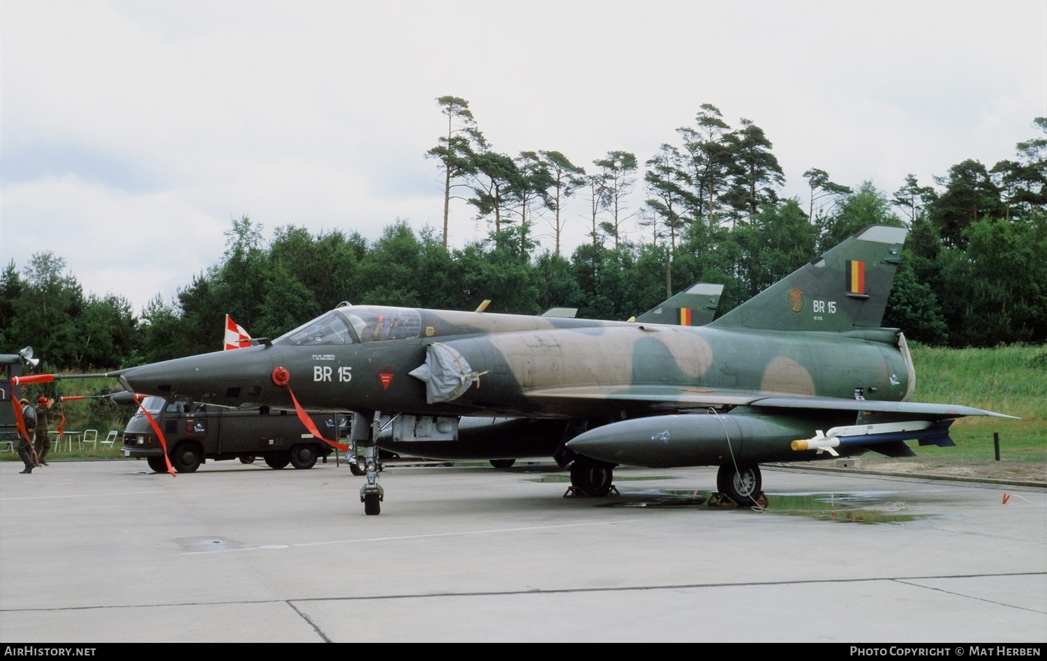 Aircraft Photo of BR15 | Dassault Mirage 5BR | Belgium - Air Force | AirHistory.net #394751