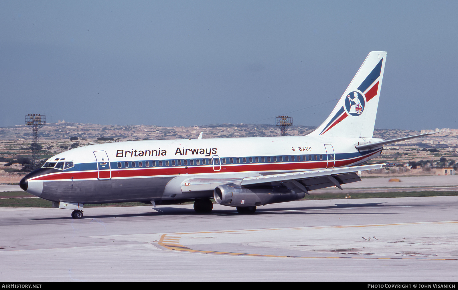 Aircraft Photo of G-BADP | Boeing 737-204/Adv | Britannia Airways | AirHistory.net #394765