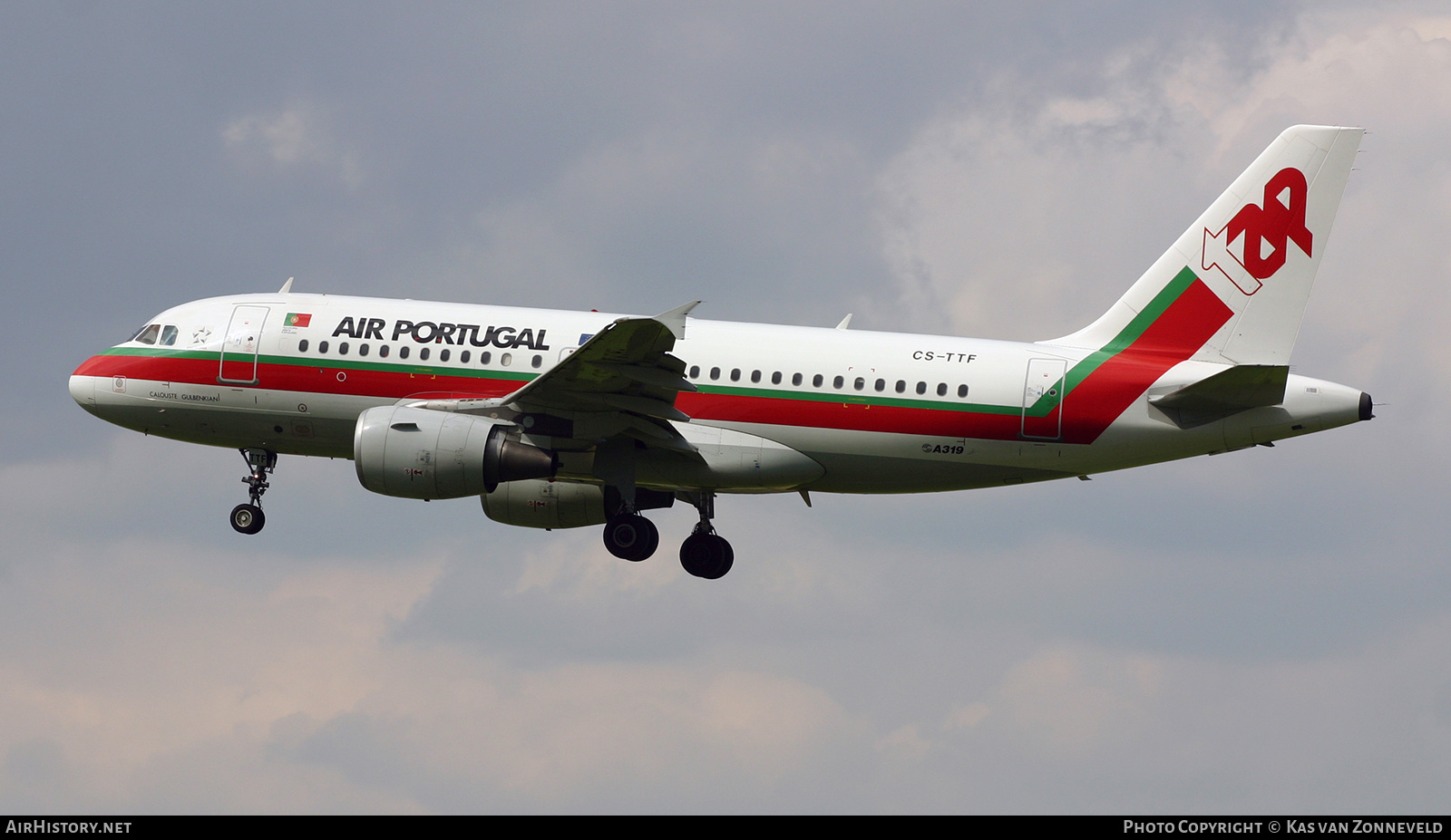 Aircraft Photo of CS-TTF | Airbus A319-111 | TAP Air Portugal | AirHistory.net #394787