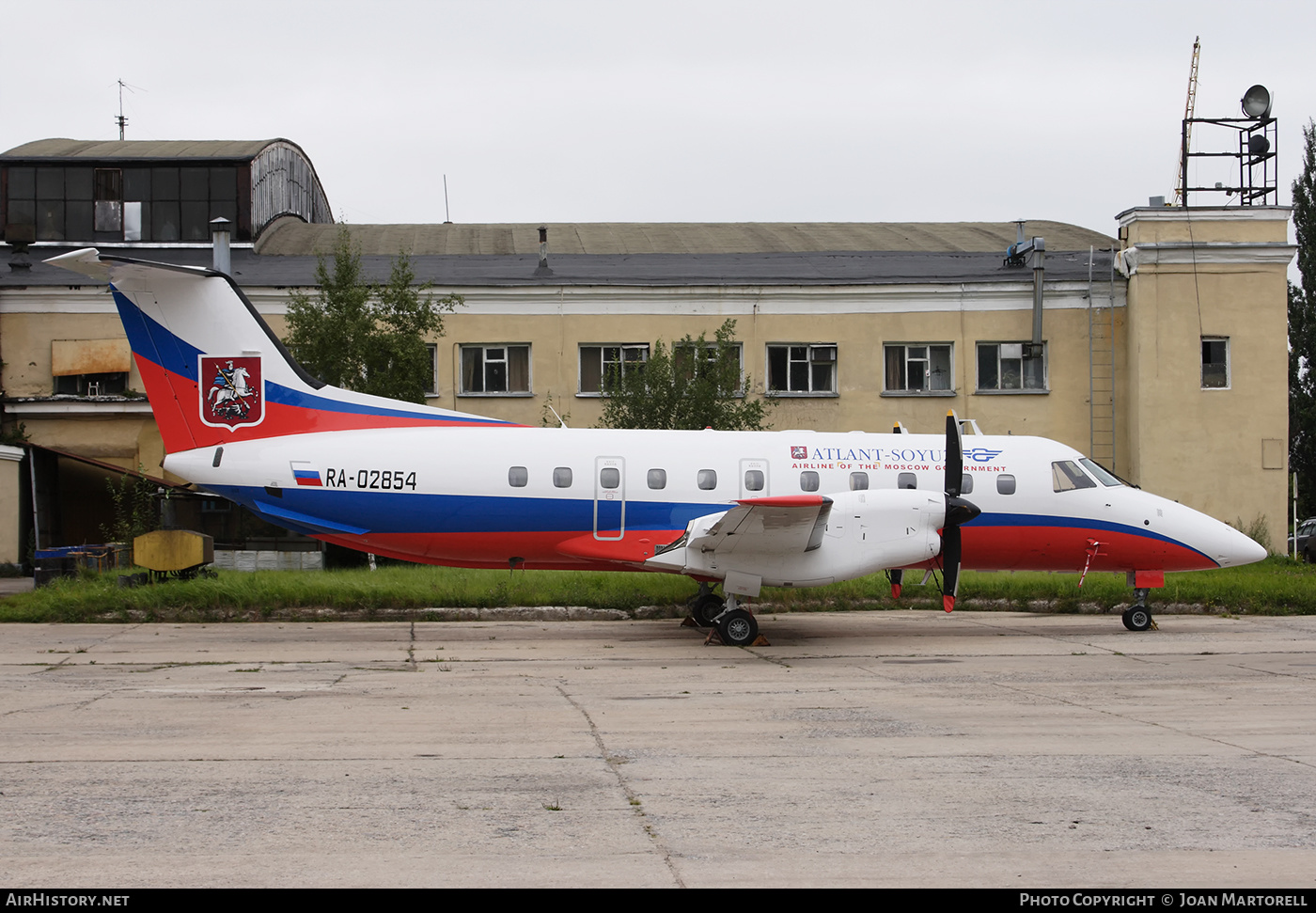 Aircraft Photo of RA-02854 | Embraer EMB-120ER Brasilia | Atlant-Soyuz Airlines | AirHistory.net #394797