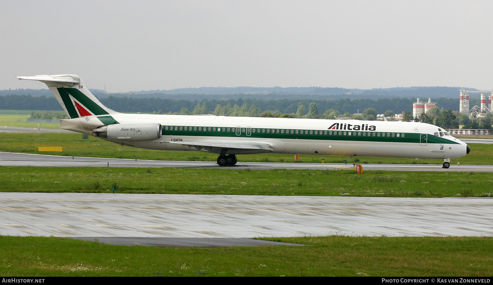 Aircraft Photo of I-DATH | McDonnell Douglas MD-82 (DC-9-82) | Alitalia | AirHistory.net #394800