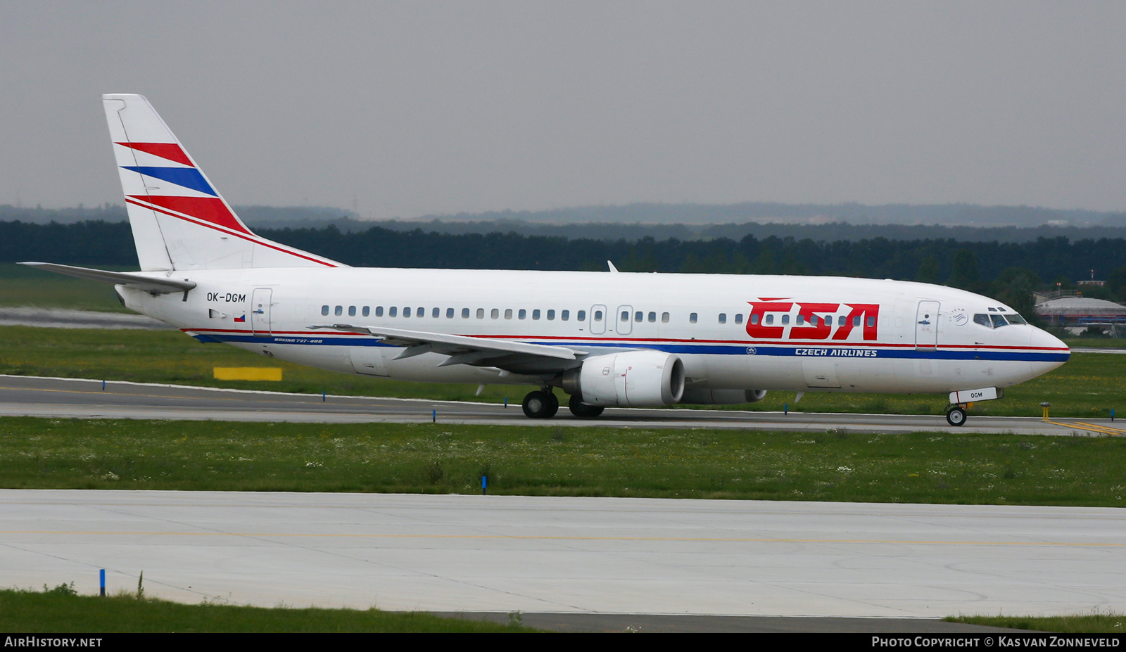 Aircraft Photo of OK-DGM | Boeing 737-45S | ČSA - Czech Airlines | AirHistory.net #394810