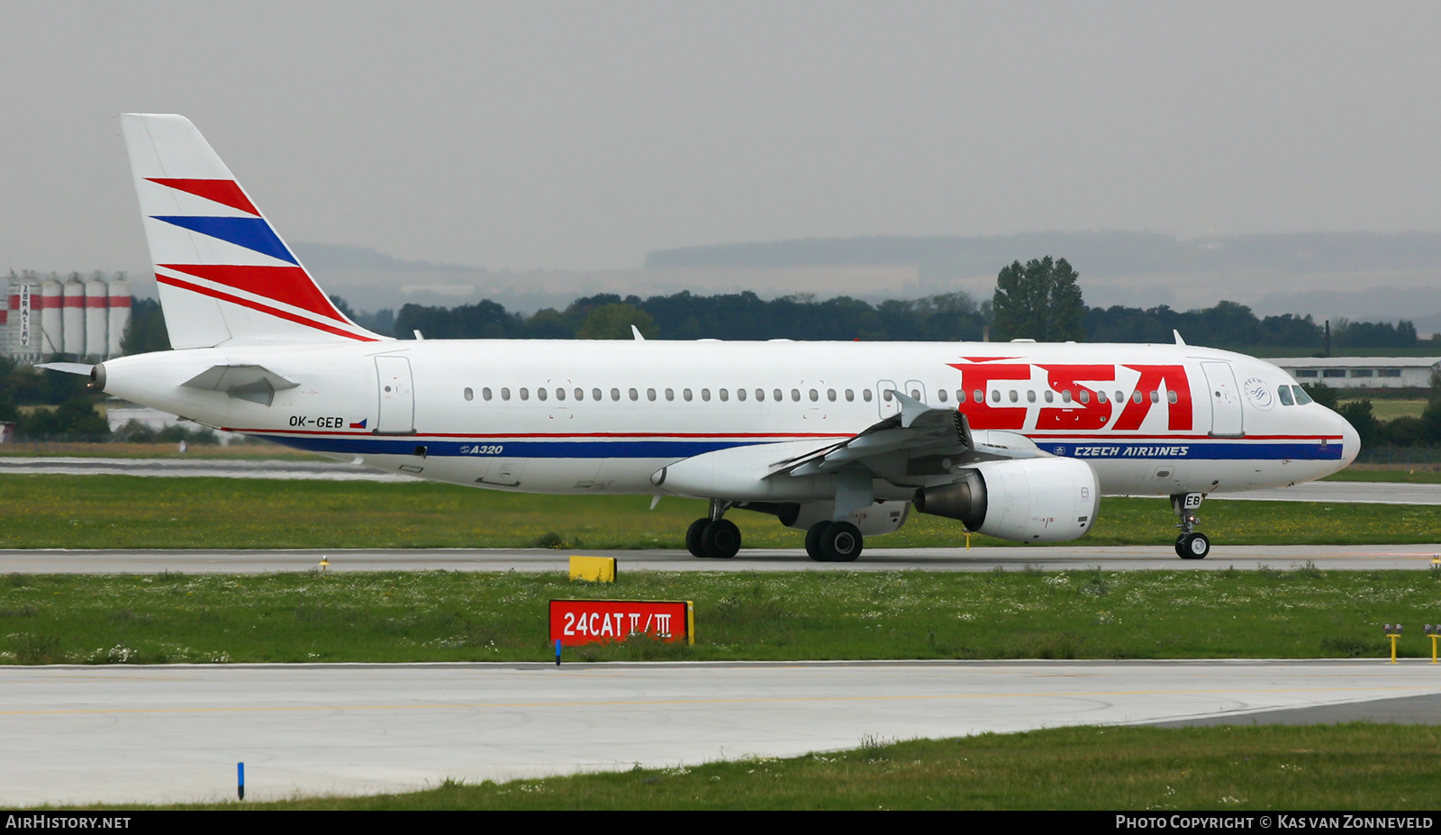 Aircraft Photo of OK-GEB | Airbus A320-214 | ČSA - Czech Airlines | AirHistory.net #394811