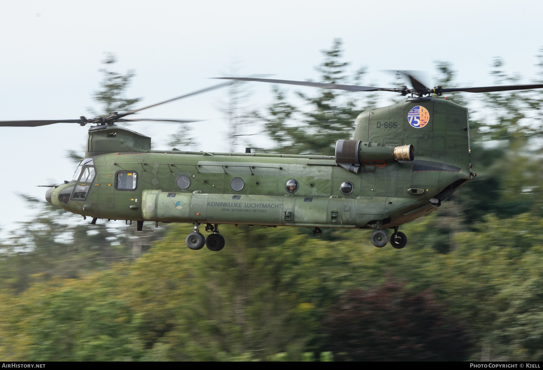 Aircraft Photo of D-665 | Boeing CH-47D Chinook (414) | Netherlands - Air Force | AirHistory.net #394813