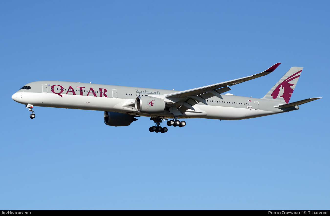Aircraft Photo of F-WZGK | Airbus A350-1041 | Qatar Airways | AirHistory.net #394826