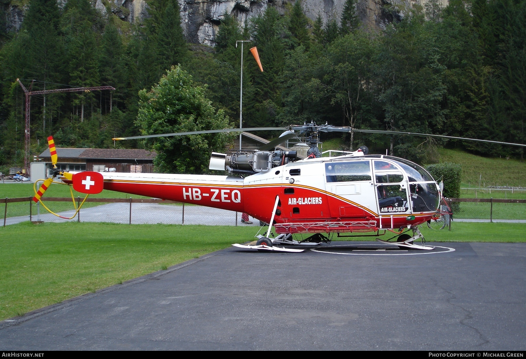 Aircraft Photo of HB-ZEQ | Sud SA-316B Alouette III | Air Glaciers | AirHistory.net #394827
