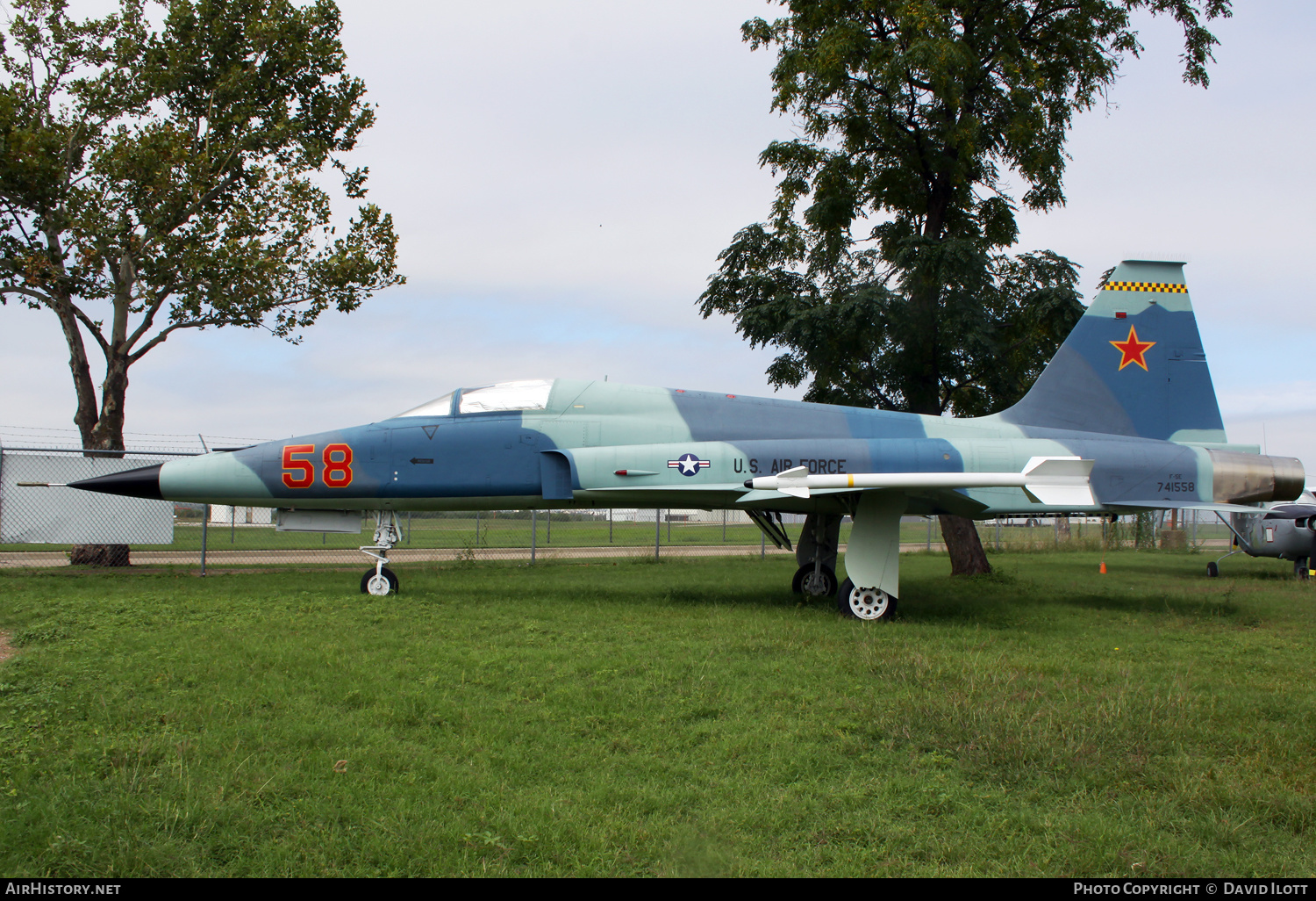 Aircraft Photo of 74-1558 | Northrop F-5E Tiger II | USA - Air Force | AirHistory.net #394840