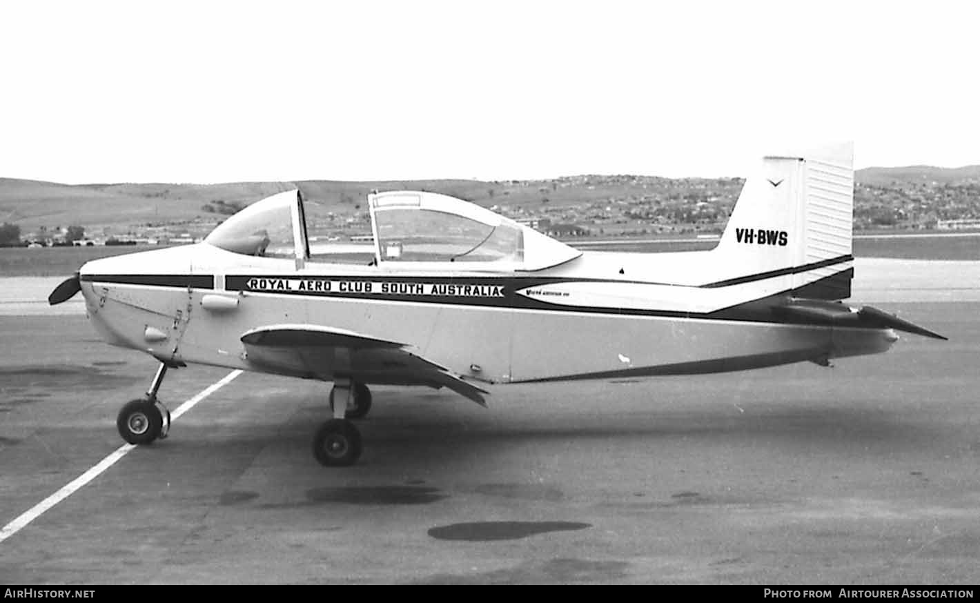 Aircraft Photo of VH-BWS | Victa Airtourer 100 | Royal Aero Club of South Australia | AirHistory.net #394842