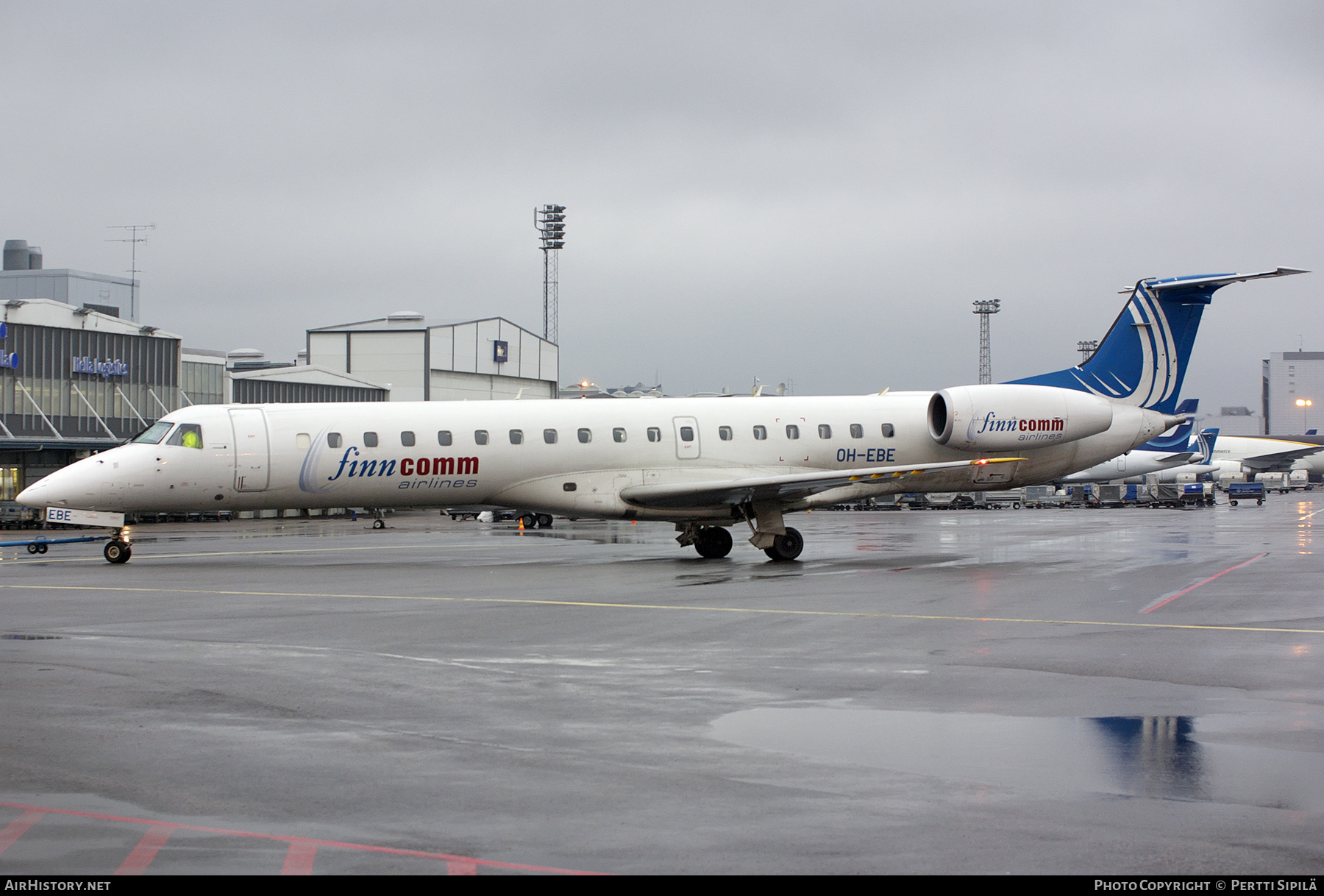 Aircraft Photo of OH-EBE | Embraer ERJ-145LU (EMB-145LU) | Finncomm Airlines | AirHistory.net #394849