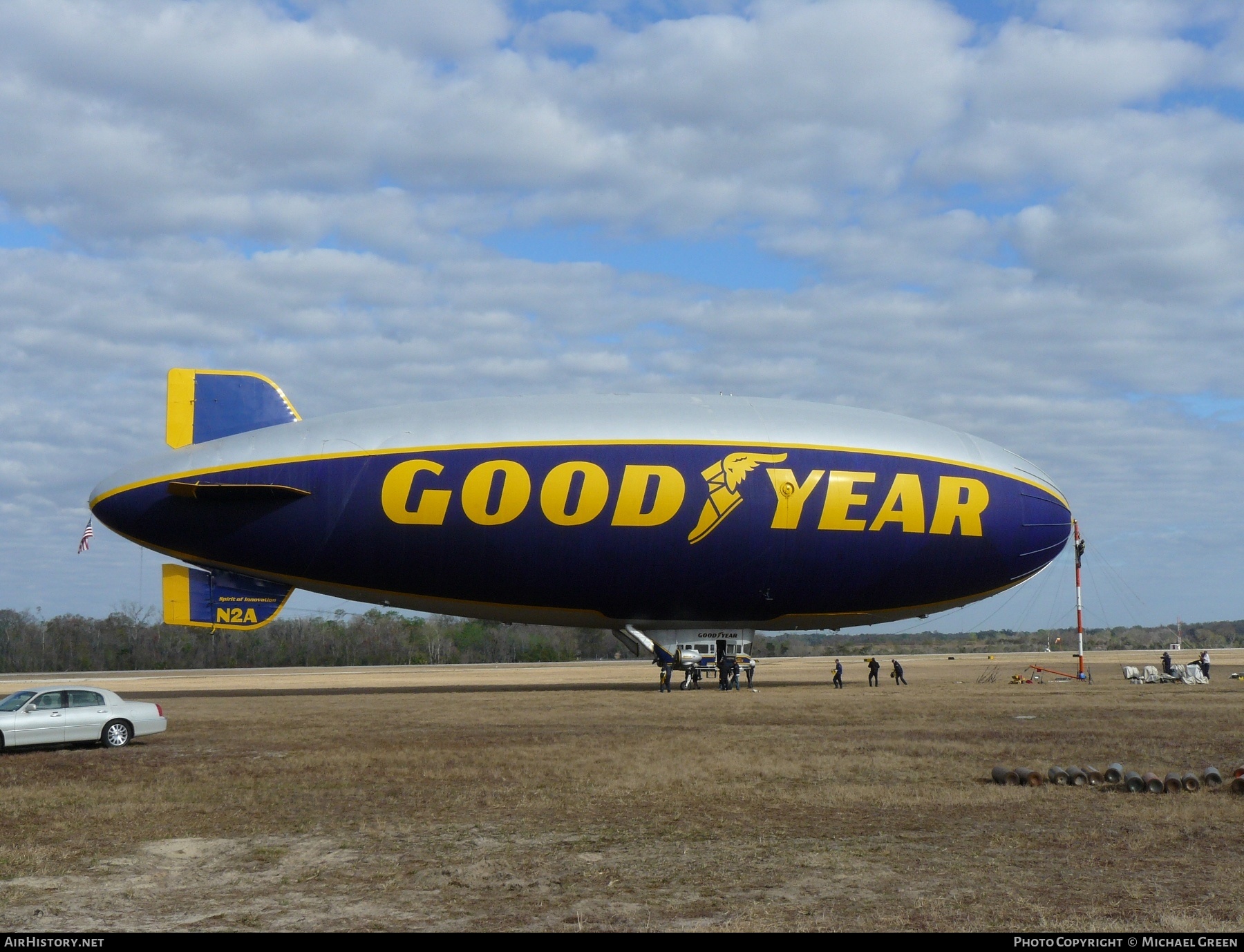 Aircraft Photo of N2A | Goodyear GZ-20A Blimp | Goodyear | AirHistory.net #394851