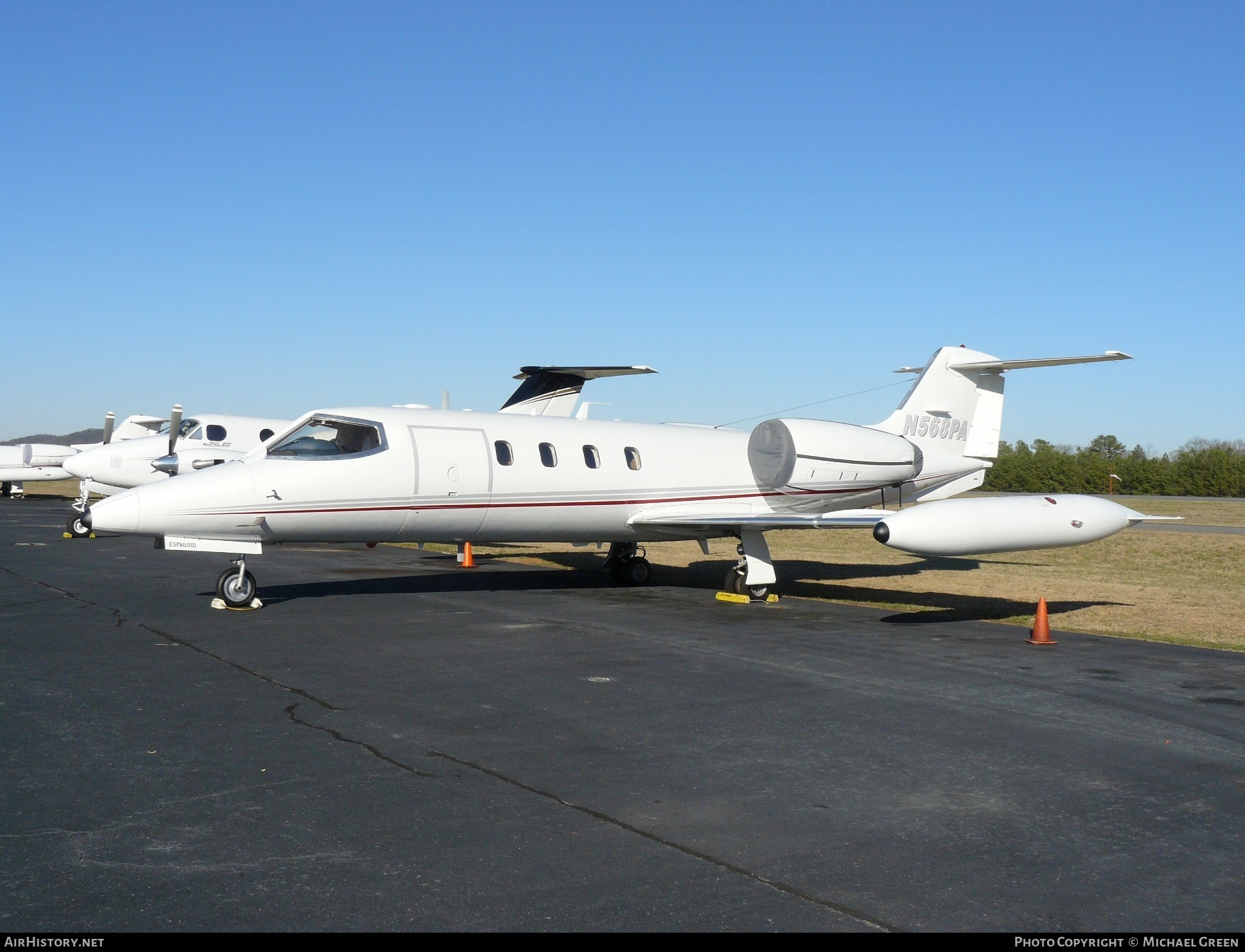 Aircraft Photo of N568PA | Gates Learjet 35A | AirHistory.net #394852
