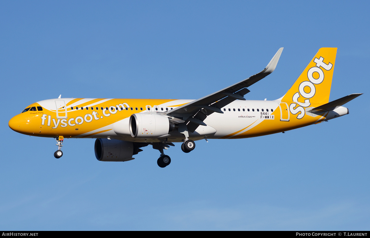 Aircraft Photo of F-WWIX | Airbus A320-271N | Scoot | AirHistory.net #394853