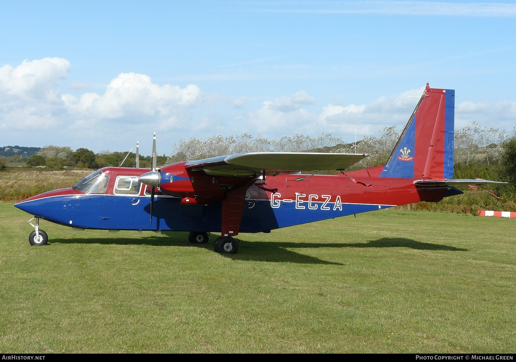 Aircraft Photo of G-ECZA | Britten-Norman BN-2A-21 Islander | AirHistory.net #394903