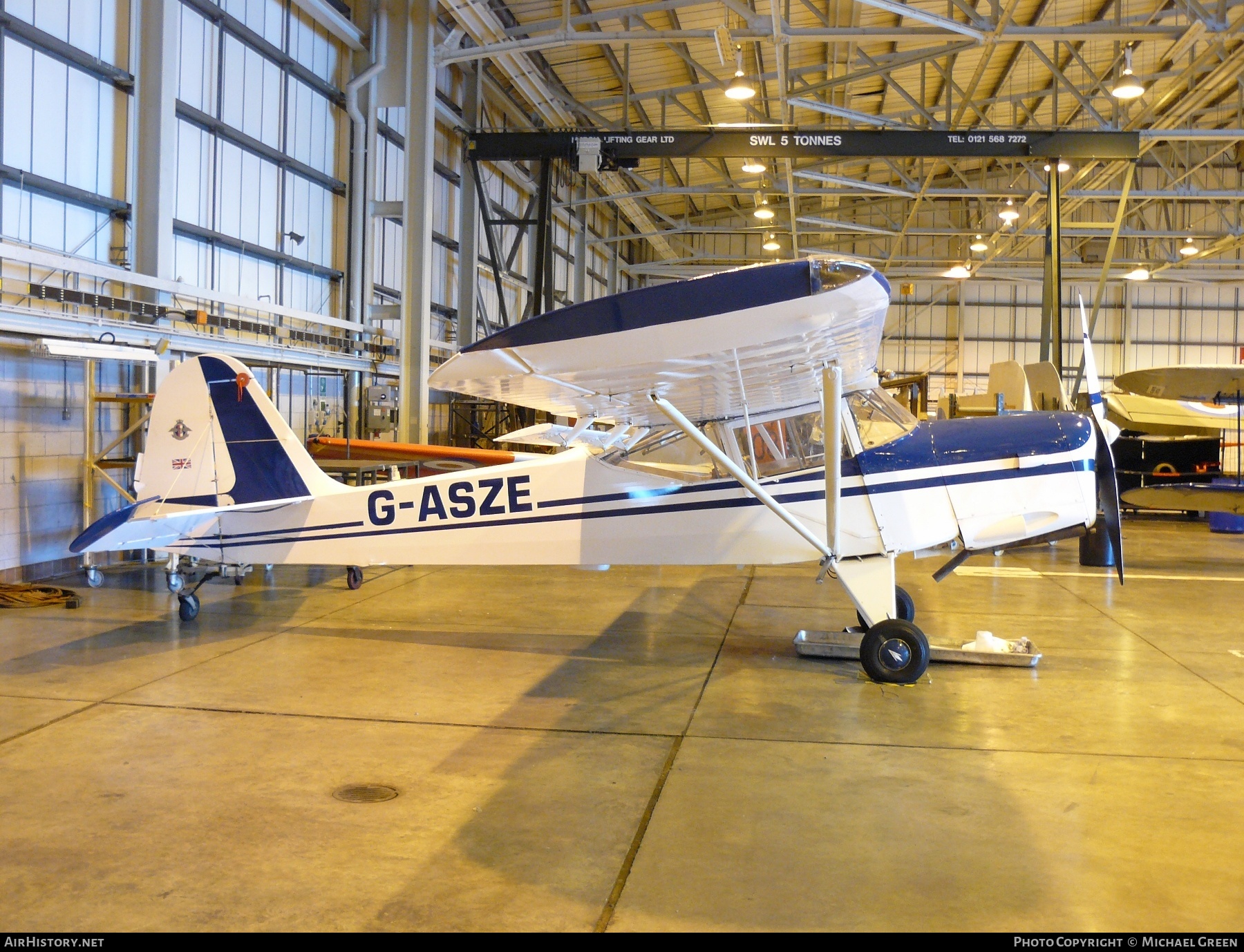 Aircraft Photo of G-ASZE | Beagle A-61 Terrier 2 | AirHistory.net #394904