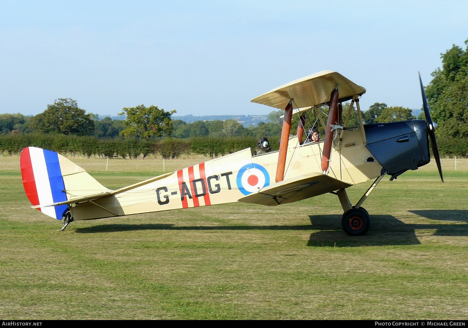 Aircraft Photo of G-ADGT | De Havilland D.H. 82A Tiger Moth | AirHistory.net #394906