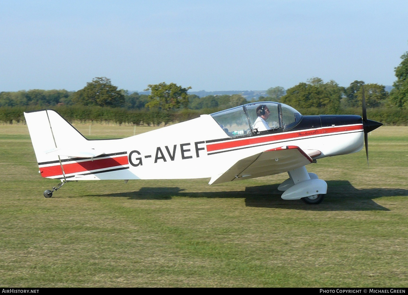 Aircraft Photo of G-AVEF | SAN Jodel D-150 Mascaret | AirHistory.net #394909