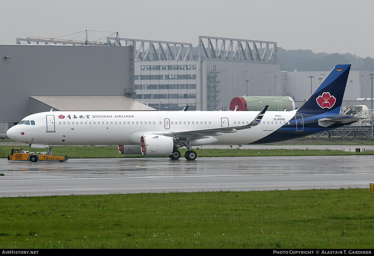 Aircraft Photo of D-AVXQ | Airbus A321-271NX | Qingdao Airlines | AirHistory.net #394929