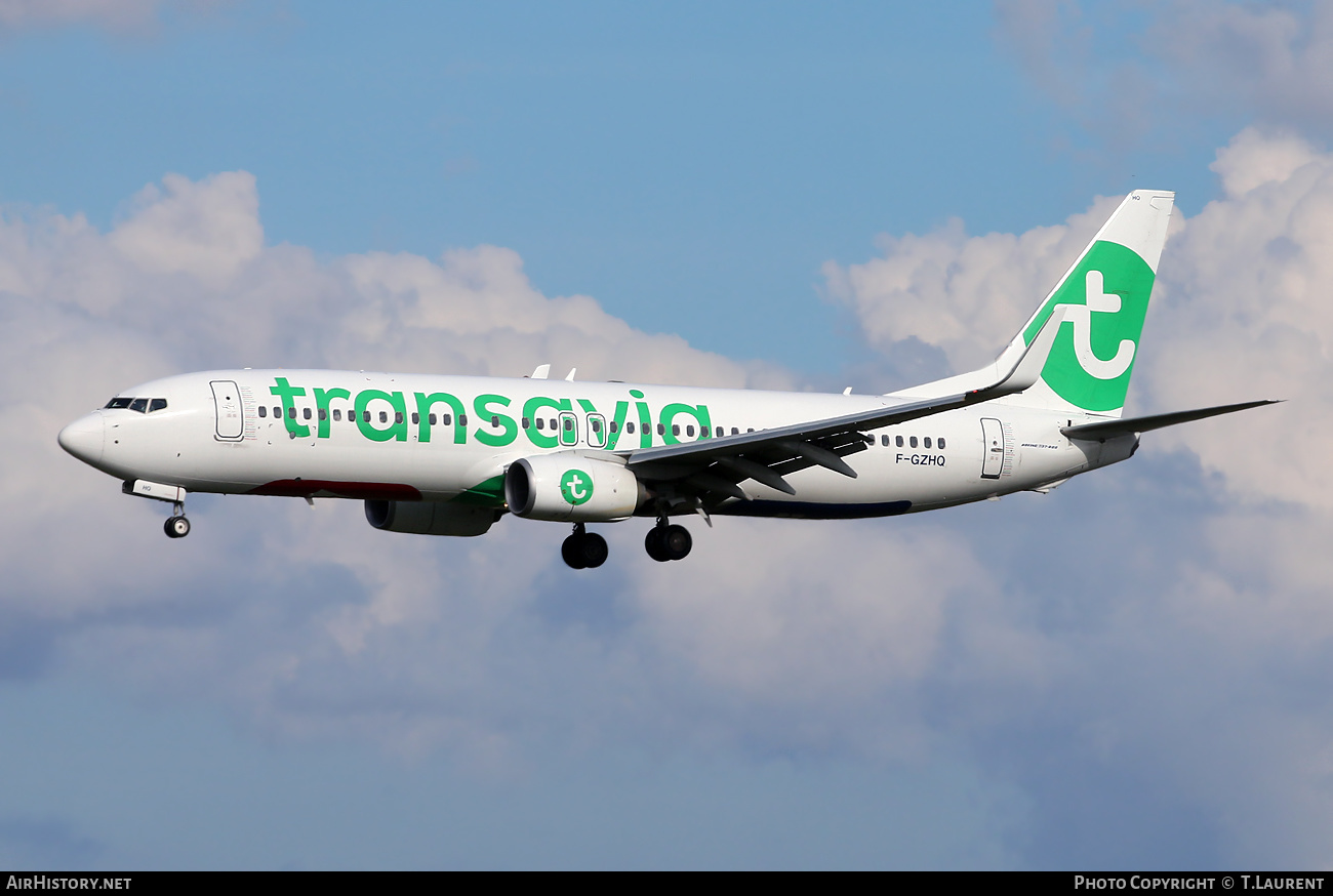 Aircraft Photo of F-GZHQ | Boeing 737-8K2 | Transavia | AirHistory.net #394937