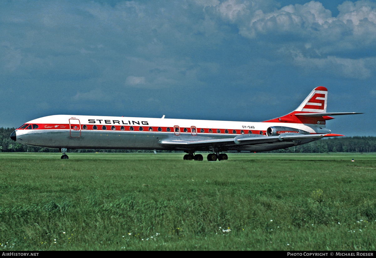 Aircraft Photo of OY-SAG | Aerospatiale SE-210 Caravelle 12 | Sterling Airways | AirHistory.net #394939