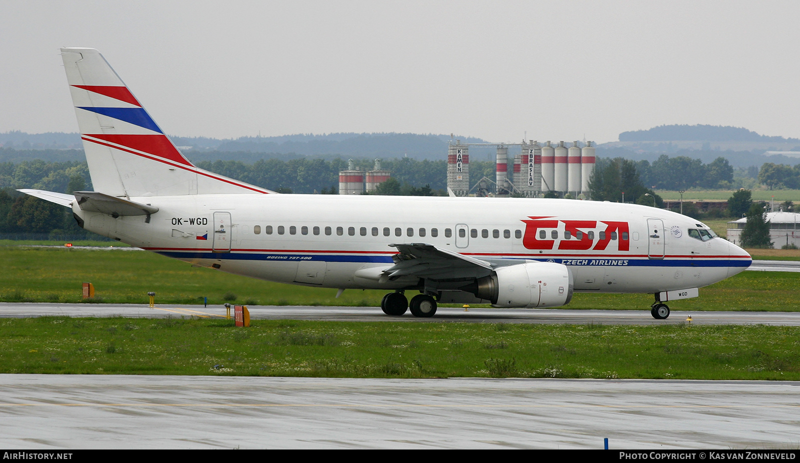 Aircraft Photo of OK-WGD | Boeing 737-59D | ČSA - Czech Airlines | AirHistory.net #394948