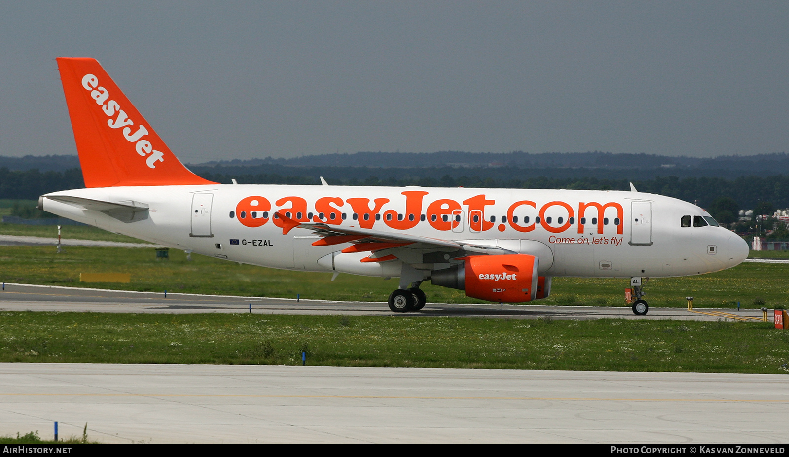 Aircraft Photo of G-EZAL | Airbus A319-111 | EasyJet | AirHistory.net #394960