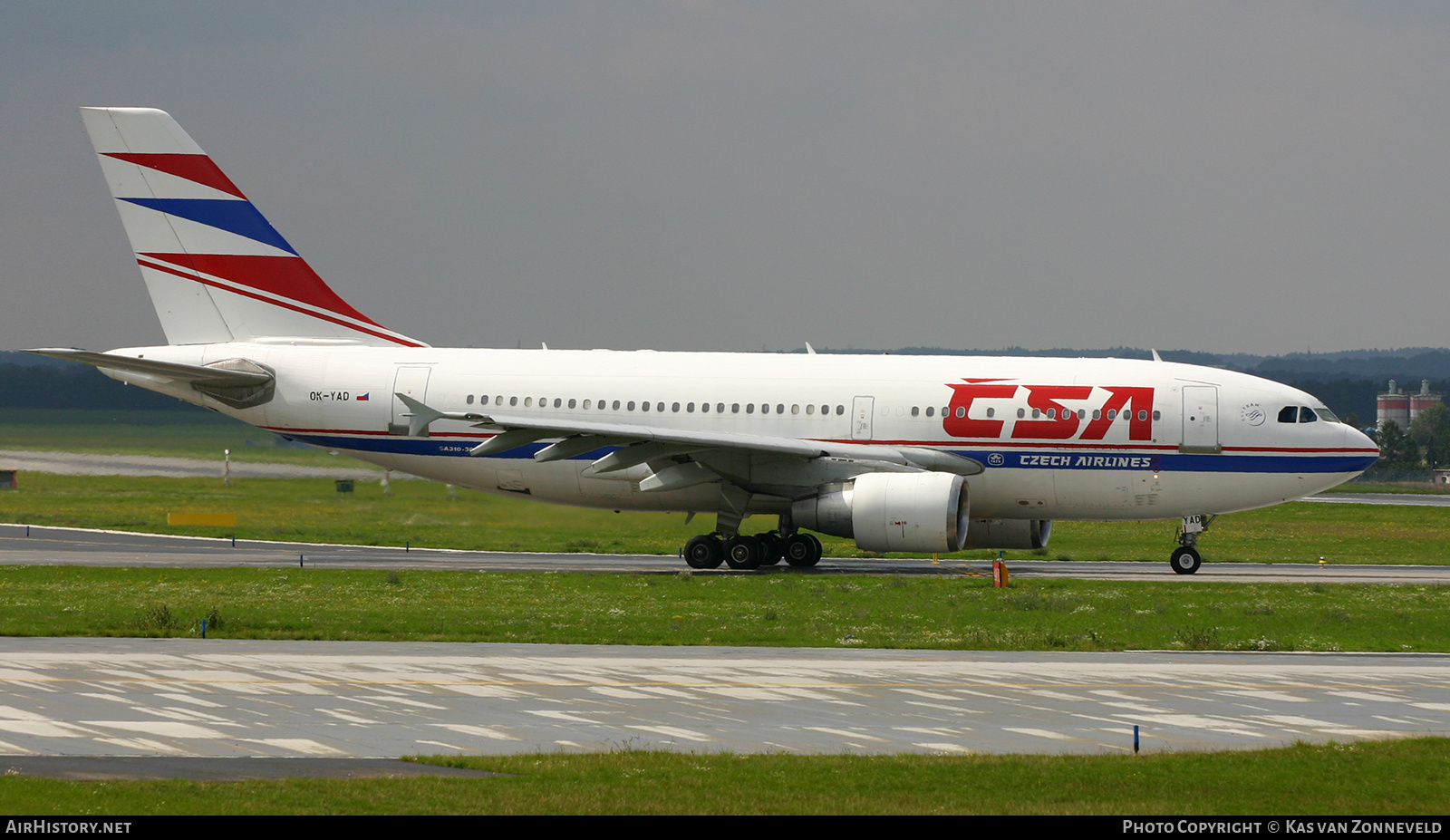 Aircraft Photo of OK-YAD | Airbus A310-324 | ČSA - Czech Airlines | AirHistory.net #394963