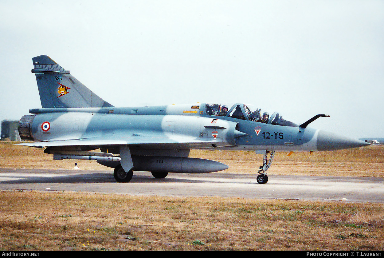 Aircraft Photo of 523 | Dassault Mirage 2000B | France - Air Force | AirHistory.net #394965