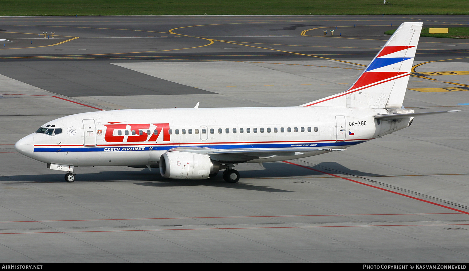 Aircraft Photo of OK-XGC | Boeing 737-55S | ČSA - Czech Airlines | AirHistory.net #394966