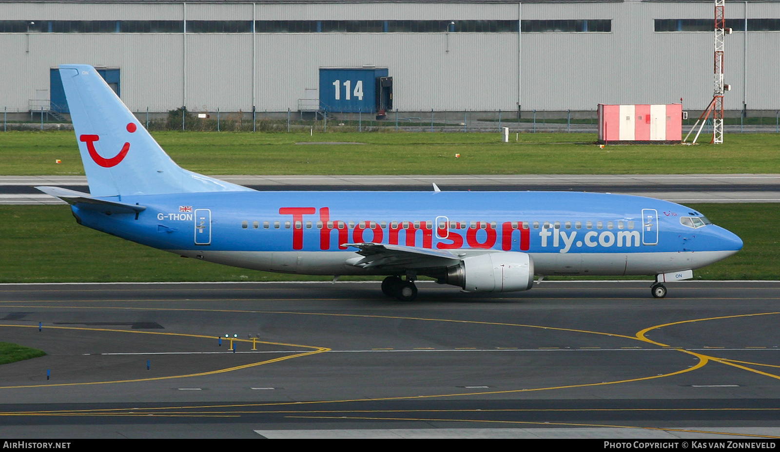 Aircraft Photo of G-THON | Boeing 737-36N | Thomsonfly | AirHistory.net #394968