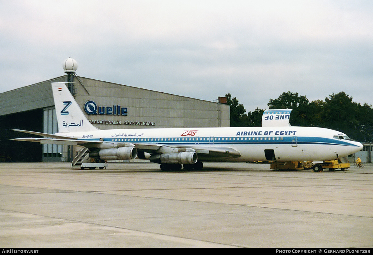 Aircraft Photo of SU-DAB | Boeing 707-328C | ZAS Airline of Egypt | AirHistory.net #394973