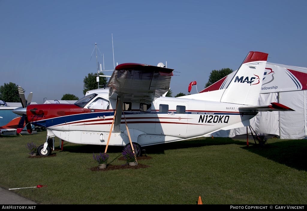 Aircraft Photo of N120KQ | Quest Kodiak 100 | Mission Aviation Fellowship - MAF | AirHistory.net #394988