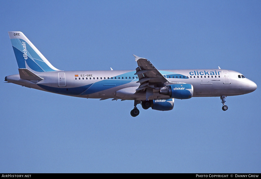 Aircraft Photo of EC-GRE | Airbus A320-211 | Clickair | AirHistory.net #395002