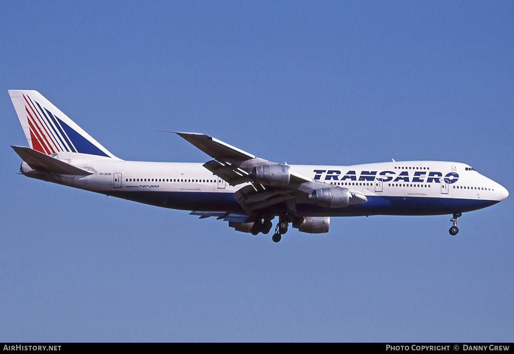 Aircraft Photo of VP-BQB | Boeing 747-219B | Transaero Airlines | AirHistory.net #395021