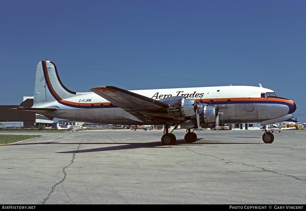 Aircraft Photo of CF-JRW | Douglas DC-4-1009 | Aero Trades Western | AirHistory.net #395022