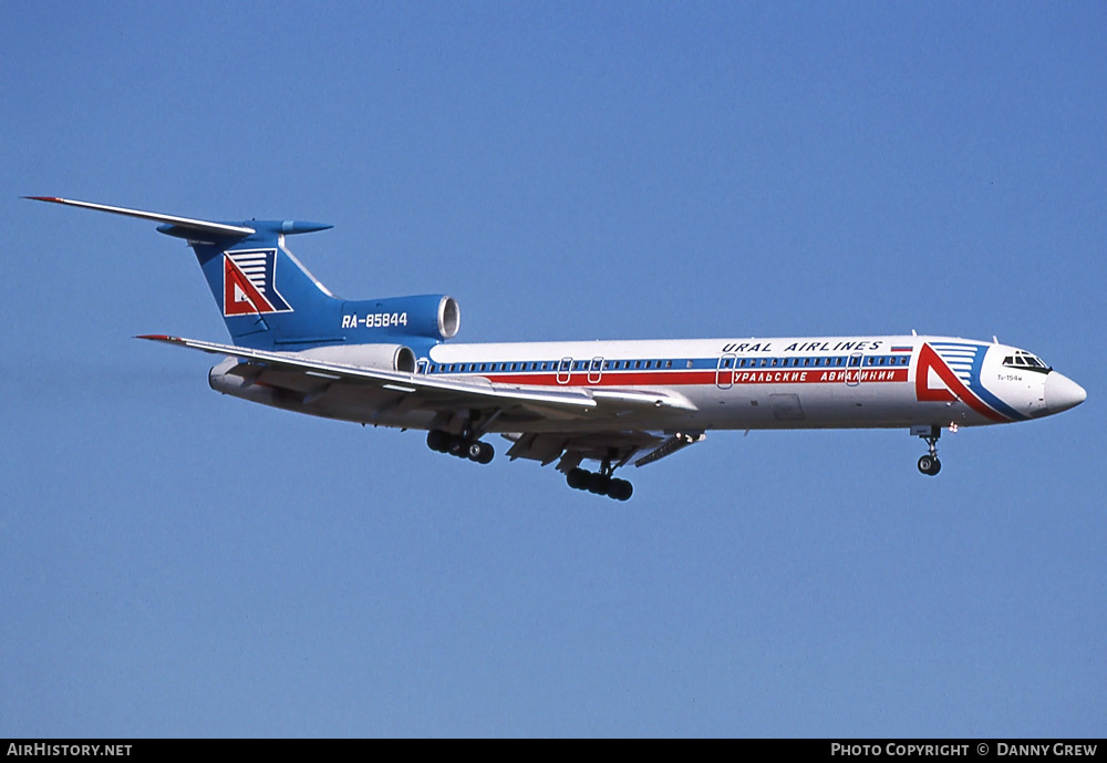 Aircraft Photo of RA-85844 | Tupolev Tu-154M | Ural Airlines | AirHistory.net #395023