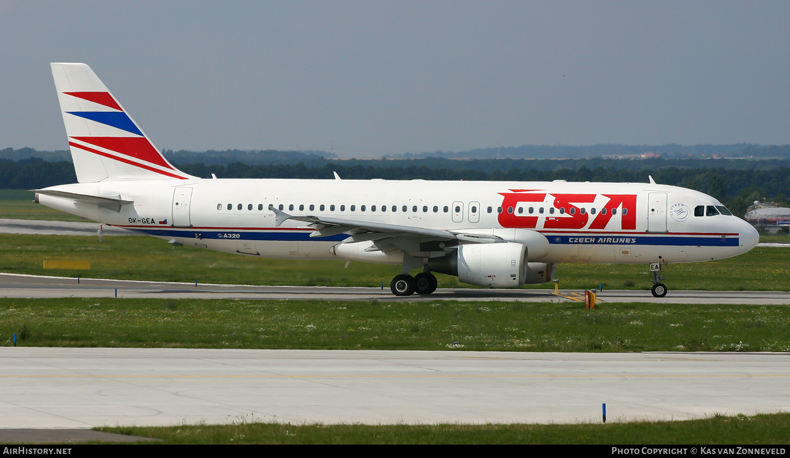 Aircraft Photo of OK-GEA | Airbus A320-214 | ČSA - Czech Airlines | AirHistory.net #395057