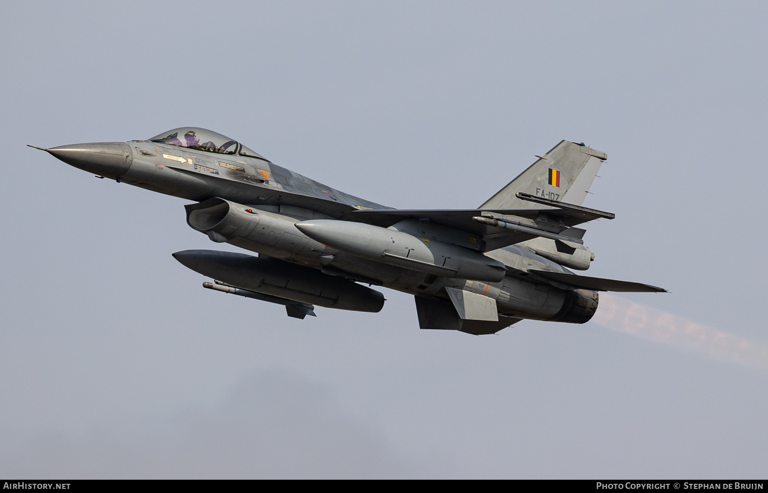 Aircraft Photo of FA107 | General Dynamics F-16AM Fighting Falcon | Belgium - Air Force | AirHistory.net #395072