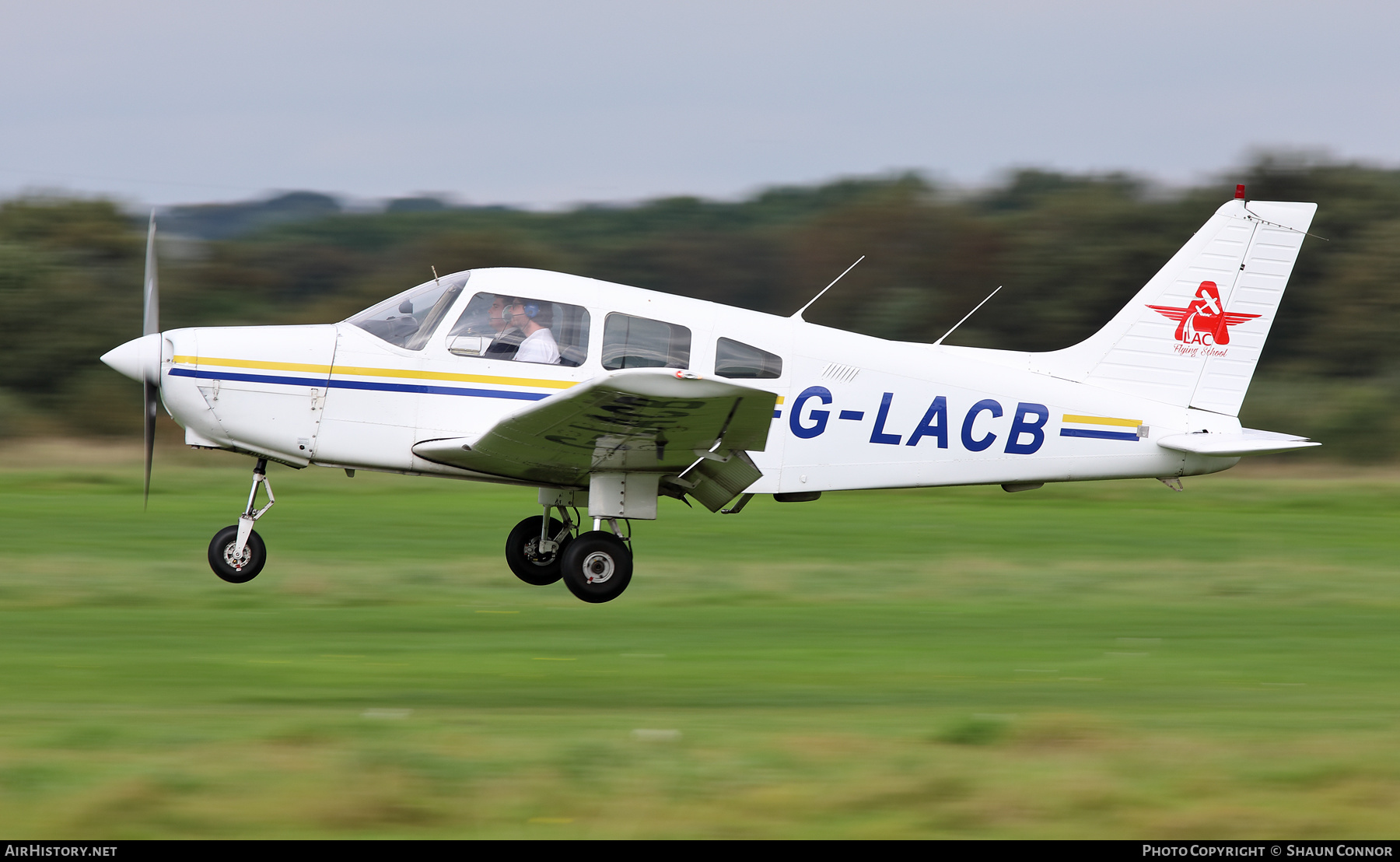 Aircraft Photo of G-LACB | Piper PA-28-161 Warrior II | LAC Flying School | AirHistory.net #395101