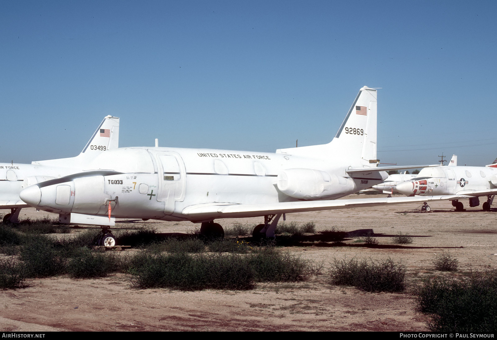 Aircraft Photo of 59-2869 / 92869 | North American CT-39A | USA - Air Force | AirHistory.net #395110