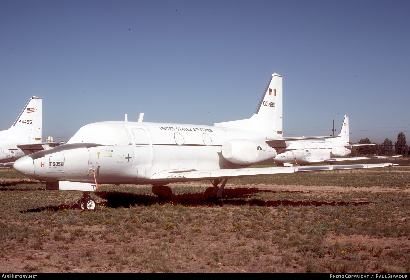 Aircraft Photo of 60-3489 / 03489 | North American T-39A | USA - Air Force | AirHistory.net #395119