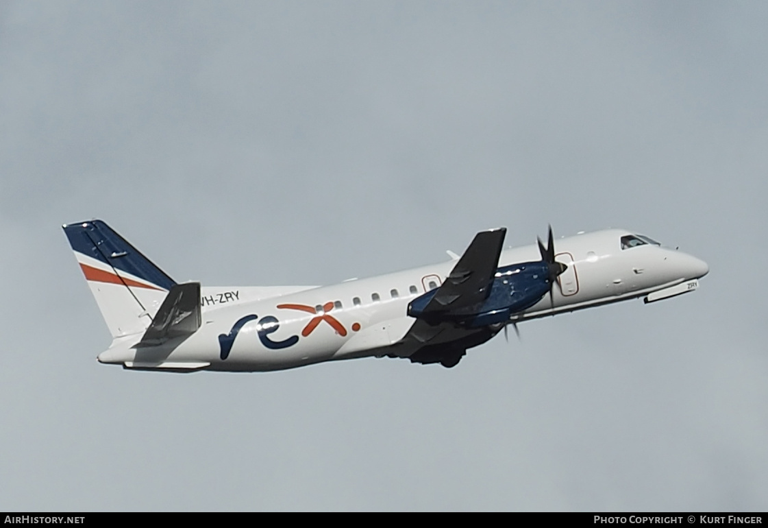 Aircraft Photo of VH-ZRY | Saab 340B | REX - Regional Express | AirHistory.net #395122