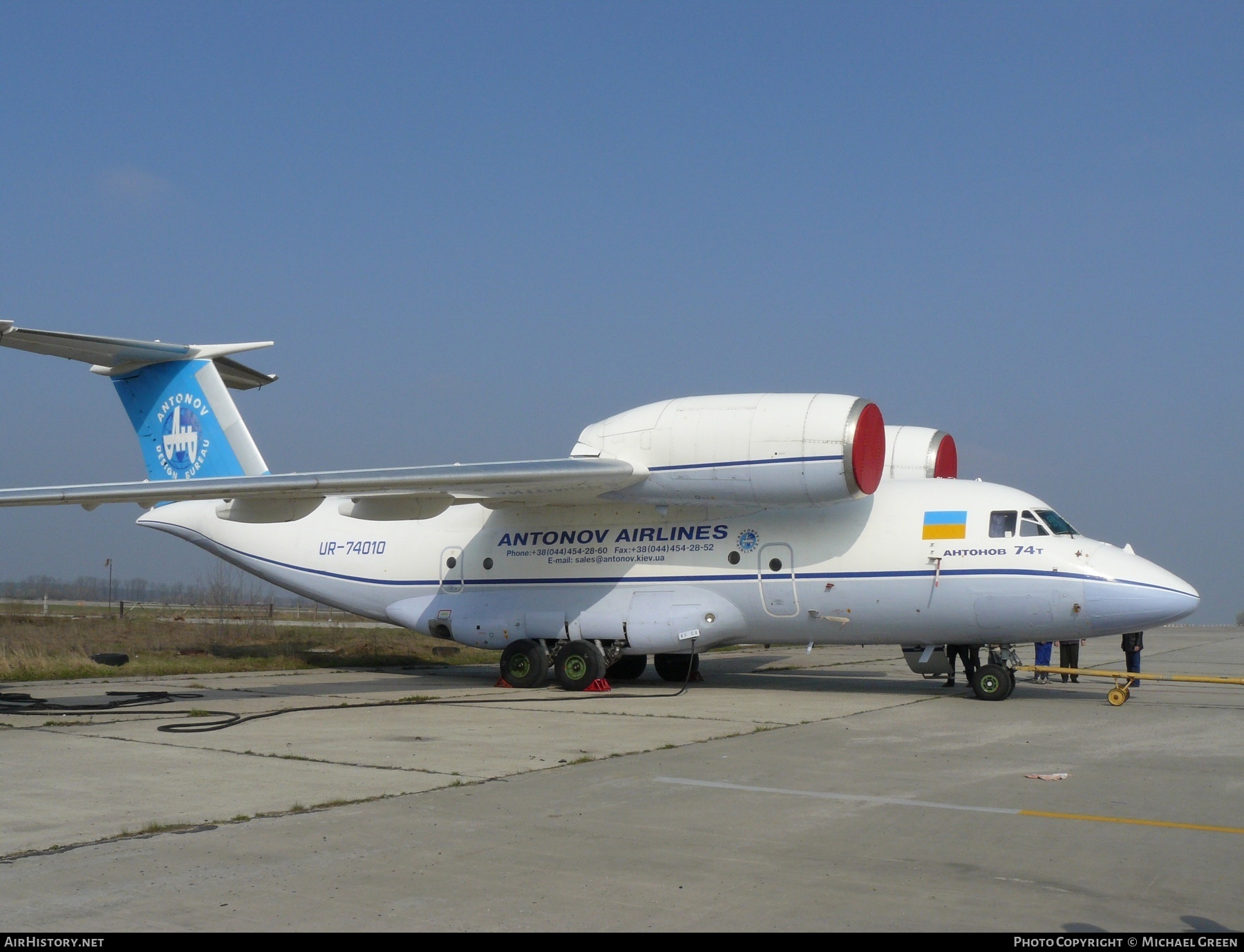 Aircraft Photo of UR-74010 | Antonov An-74T | Antonov Airlines | AirHistory.net #395136