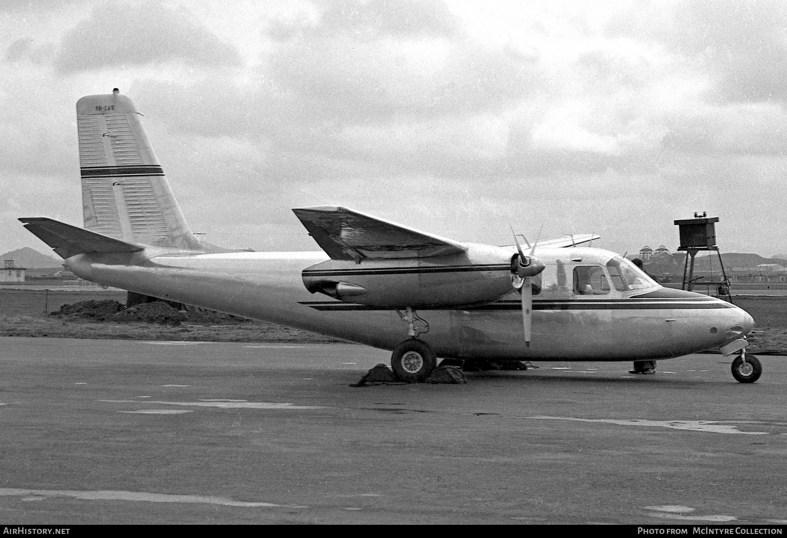 Aircraft Photo of VH-CAW | Aero Commander 560E Commander | AirHistory.net #395141