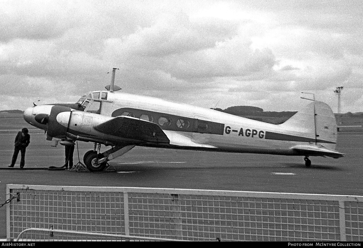 Aircraft Photo of G-AGPG | Avro 652A Nineteen Srs.2 | AirHistory.net #395142